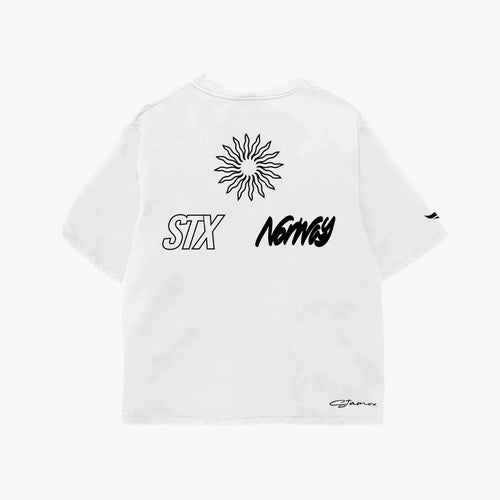 Stamox Heavyweight Oversized Tee - White