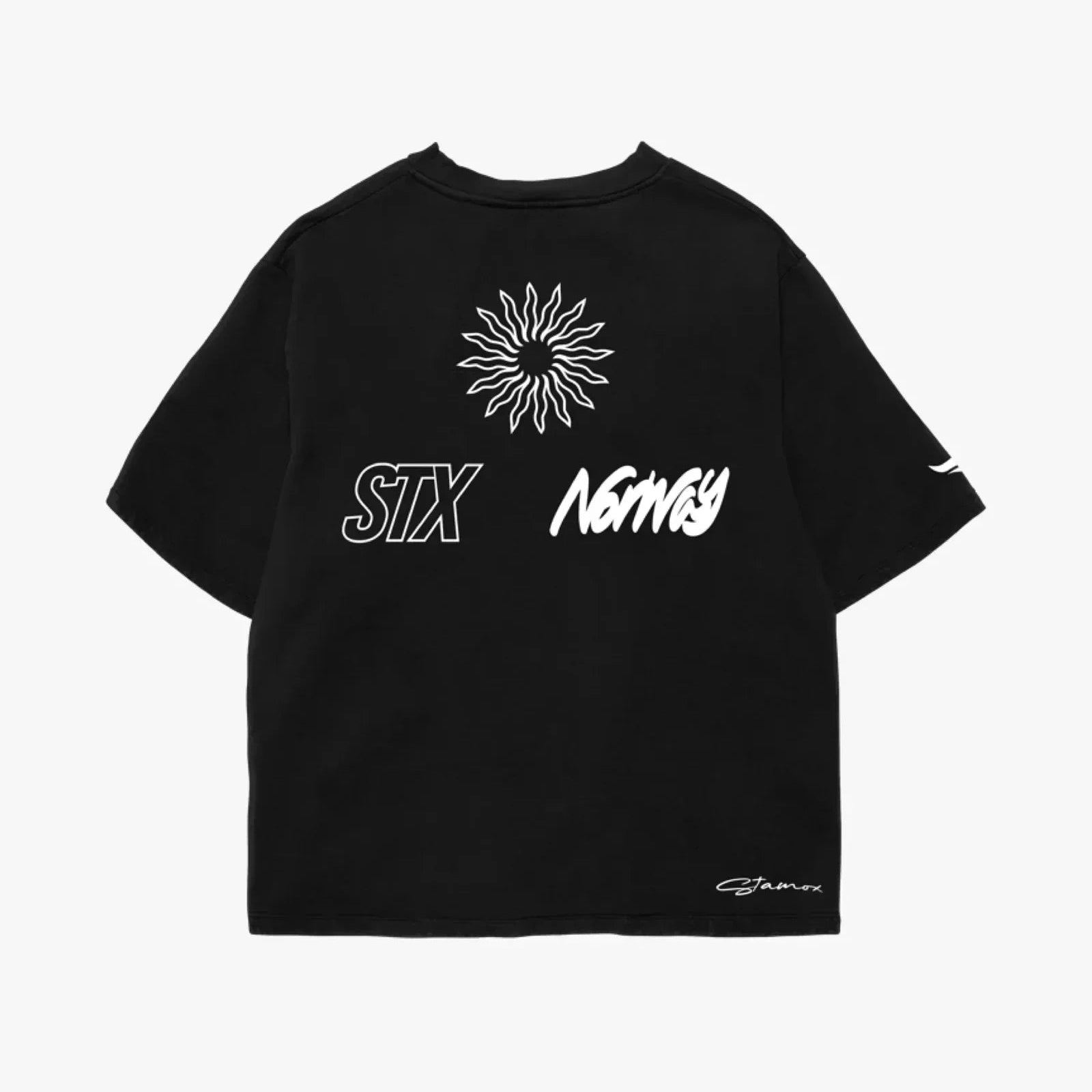 Stamox Heavyweight Oversized T - Black